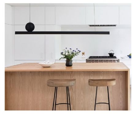 Φωτιστικό Γραμμικό Μονοφωτο LED 18W 1308Lm 3CCT - Μαύρο- TRAMA
