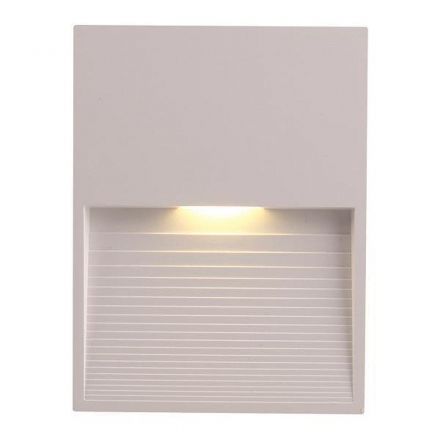 Απλίκα Τοίχου Slim LED 2W Λευκό