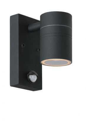 ARNE-LED - Επίτοιχο Spot Outdoor - Ø 6,3 cm - LED - GU10 - 1x5W 2700K - IP 44 - Black