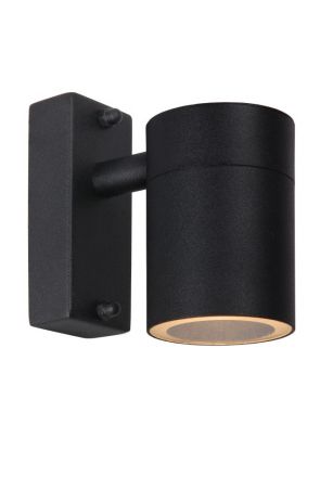ARNE-LED - Επίτοιχο Spot Outdoor - Ø 6,3 cm - LED - GU10 - 1x5W 2700K - IP44 - Black