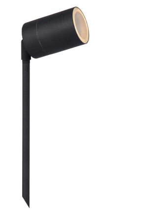 ARNE-LED - Garden spotlight Outdoor - Ø 6,3 cm - LED - GU10 - 1x5W 2700K - IP44 - Black