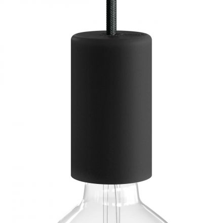 EIVA ELEGANT E27 IP65 Κιτ Ντουί Σιλικόνης Εξωτερικού Χώρου Μαύρο
