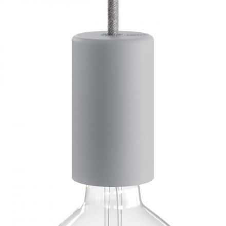 EIVA ELEGANT E27 IP65 Κιτ Ντουί Σιλικόνης Εξωτερικού Χώρου Γκρι