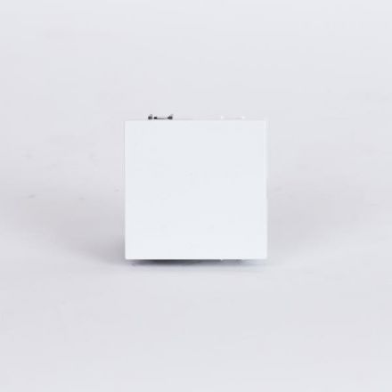 Διακοπτης 2 Modules Απλος Λευκος