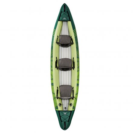 Aqua Marina Ripple 15687 Φουσκωτό Kayak Θαλάσσης 3 Ατόμων Πράσινο