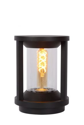 CADIX - Bollard light Outdoor - Ø 16 cm - 1xE27 - IP65 - Black 15W