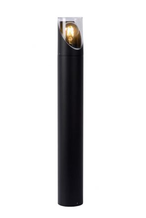 NORMAN - Bollard light Outdoor - Ø 9 cm - 1xE27 - IP65 - Black