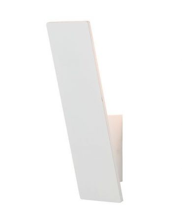 Zambelis Lights Απλίκα Τοίχου Led Αλουμινίου Λευκή 16155