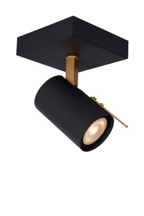 GRONY - Επίτοιχο Spot - LED Dim to warm - GU10 - 1x5W 2200K/3000K - Black
