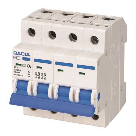 Ραγοδιακοπτης 4Χ125A Gacia