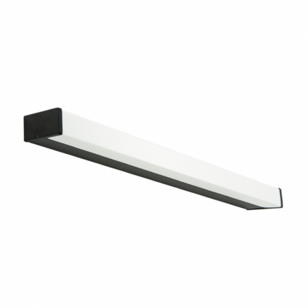 Zambelis Lights Φωτιστικό Μπάνιου LED 16W Αλουμινίου Μαύρο Ματ IP44