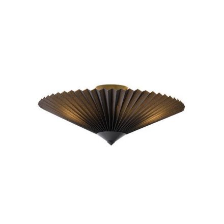 Πλαφονιέρα Ύφασμα 5XE14 max 15W Φ450H170mm Μαύρο ARTE ILLUMINA FLOAT