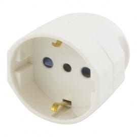 Φις Σούκο Ευθείας Θηλυκό Λευκό 250V