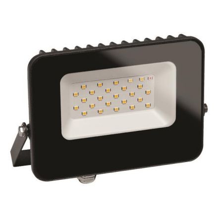 Προβολεας LED 20W Smd Με Sensor Ημερας-Νυχτας 6500K IP65 Γραφιτης Plus
