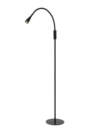 ZOZY - Floor reading lamp - LED Dim. - 1x4W 3000K - 3 StepDim - Black