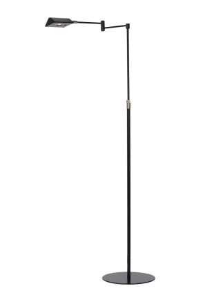 NUVOLA - Floor reading lamp - Ø 20 cm - LED Dim. - 1x9W 3000K - Black