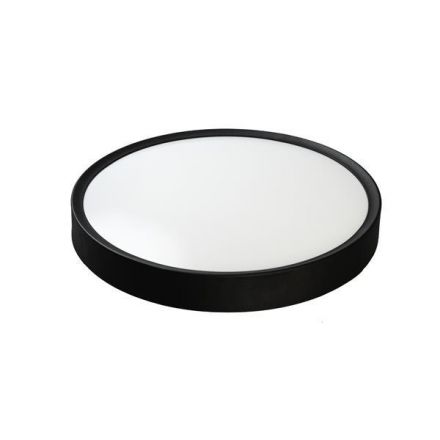 Πλαφονιέρα LED 24W Φ370xH65MM 3 CCT Μαύρο