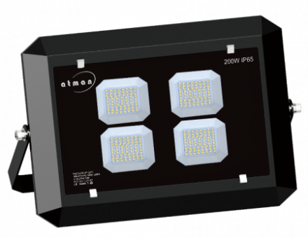 Προβολέας LED 200W Super Slim (Σειρά Κ) 3000K