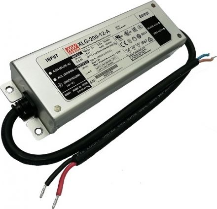 Mean Well Τροφοδοτικό 200W 12V XLG Series IP67