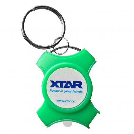 XTAR Επαναφορτιζόμενος Φακός Μπρελόκ LED με Μέγιστη Φωτεινότητα 5lm X-craft Πράσινο