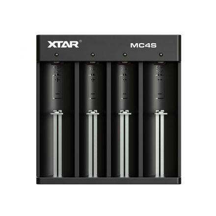 MC4S Φορτιστής 4 Μπαταριών Li-ion Μεγέθους