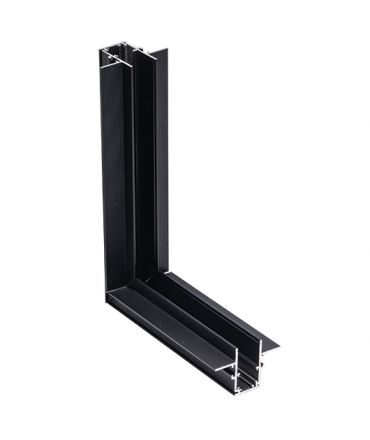 Zambelis Lights Trimless Κάθετη Γωνία Σύνδεσης Μαύρο