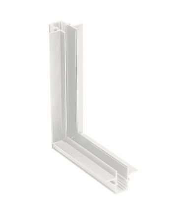 Zambelis Lights Trimless Κάθετη Γωνία Σύνδεσης Λευκό