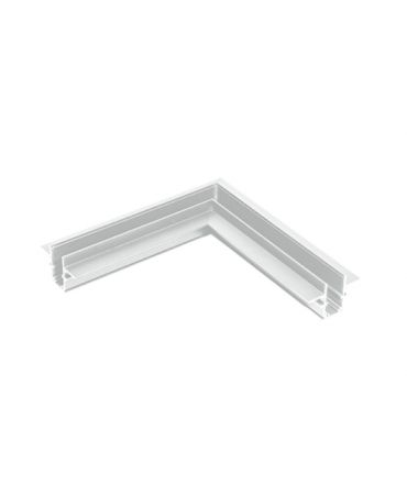 Zambelis Lights Trimless Οριζόντια Γωνία Σύνδεσης Λευκό