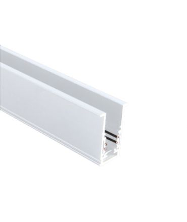 Zambelis Lights Χωνευτή Μαγνητική Ράγα 2m Λευκό