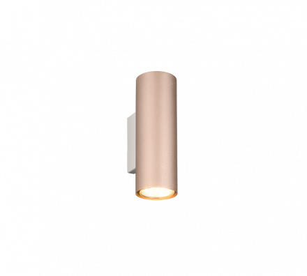 Trio Lighting Επίτοιχο Φωτιστικό 2xGU10 MARLEY Coffee Μέταλλο