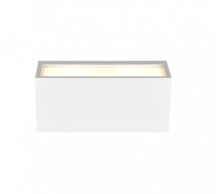 Trio Lighting Επίτοιχο Φωτιστικό 2xE14 MAYENNE Λευκό Ματ Αλουμίνιο