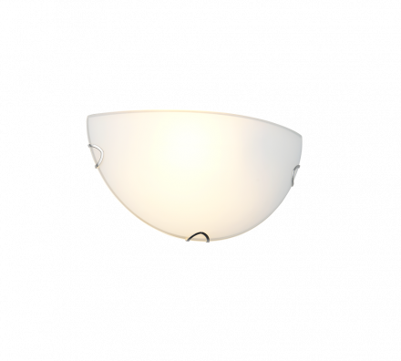 Trio Lighting Απλίκα 1xE27 LANA Λευκό Γυαλί