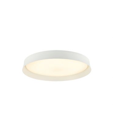 Zambelis Lights Πλαφονιέρα Οροφής LED 20W Μεταλλική Λευκό Ματ