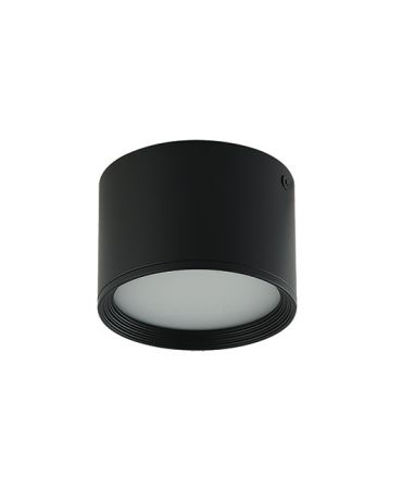 Zambelis Lights Σποτ Οροφής LED 8W Αλουμινίου Μαύρο