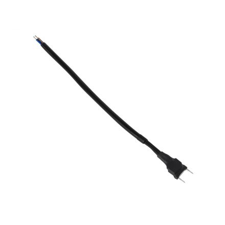 Connector AC/DC Max 10m Τροφοδοσίας Για Όλες τις Μονόχρωμες Epistar Wide Ταινίες LED Διπλής Σειράς DC 230V 2 Pin