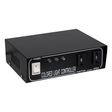 GloboStar® 22612-OVALE RGB Controller - Μεταλλάκτης Τροφοδοσίας AC/DC 230V IP20 για OVALE 120° Degree Neon Flex LED RGB 4 Pin Max 1500W - Έως 100 Μέτρα