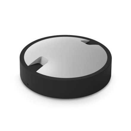 Πλαφονιέρα Στρογγυλή Λευκό- Μαύρο LED 18W Φ22 4000Κ IP65