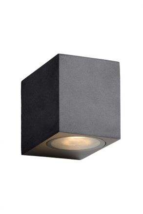 ZORA-LED - Επίτοιχο Spot Outdoor - LED Dim. - GU10 - 5W 3000K - IP44 - Black