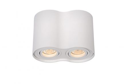 TUBE - Spot Οροφής - 2xGU10 - White 50W