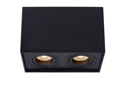 TUBE - Spot Οροφής - 2xGU10 - Black
