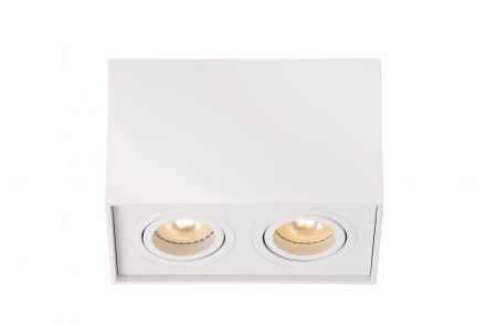 TUBE - Spot Οροφής - 2xGU10 - White