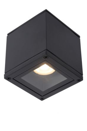 AVEN - Spot Οροφής Bathroom - 1xGU10 - IP65 - Black