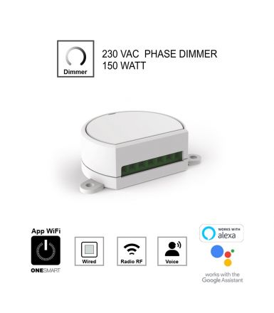 Cubalux Dimmer 150W 230VAC WIFI-RF-PUSH BUTTON