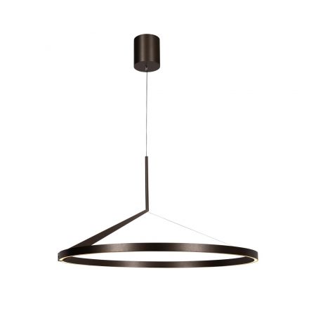 Κρεμαστό Φωτιστικό LED 50W APPLAUSE Γκρι Ø80 Dim