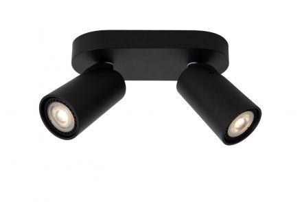 XYRUS - Spot Οροφής - LED Dim to warm - GU10 - 2x5W 2200K/3000K - Black