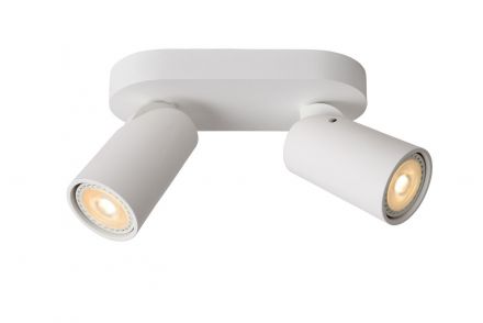 XYRUS - Spot Οροφής - LED Dim to warm - GU10 - 2x5W 2200K/3000K - White