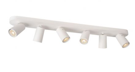XYRUS - Spot Οροφής - LED Dim to warm - GU10 - 6x5W 2200K/3000K - White