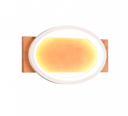 Trio Lighting Επίτοιχο Φωτιστικό BARCA LED 16W Μέταλλο Λευκό