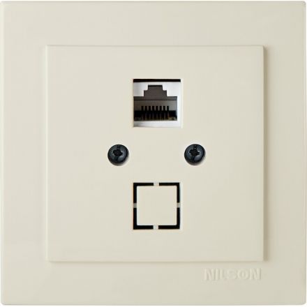 GEYER Πρίζα Δικτύου CAT6 Μπεζ NILSON