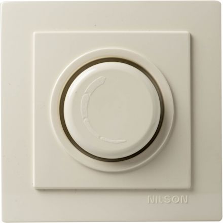 Διακόπτης Ροοστάτης Dimmer LED Μπεζ NILSON